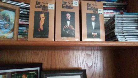 Vhs GODFATHER SERIES
