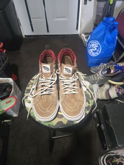 Vans Sk8-Hi MTE Leather
Glazed Ginger Men's Size 8.5 Excellent Condition 