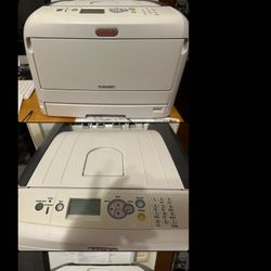 Oki 8342  White Tone Printer