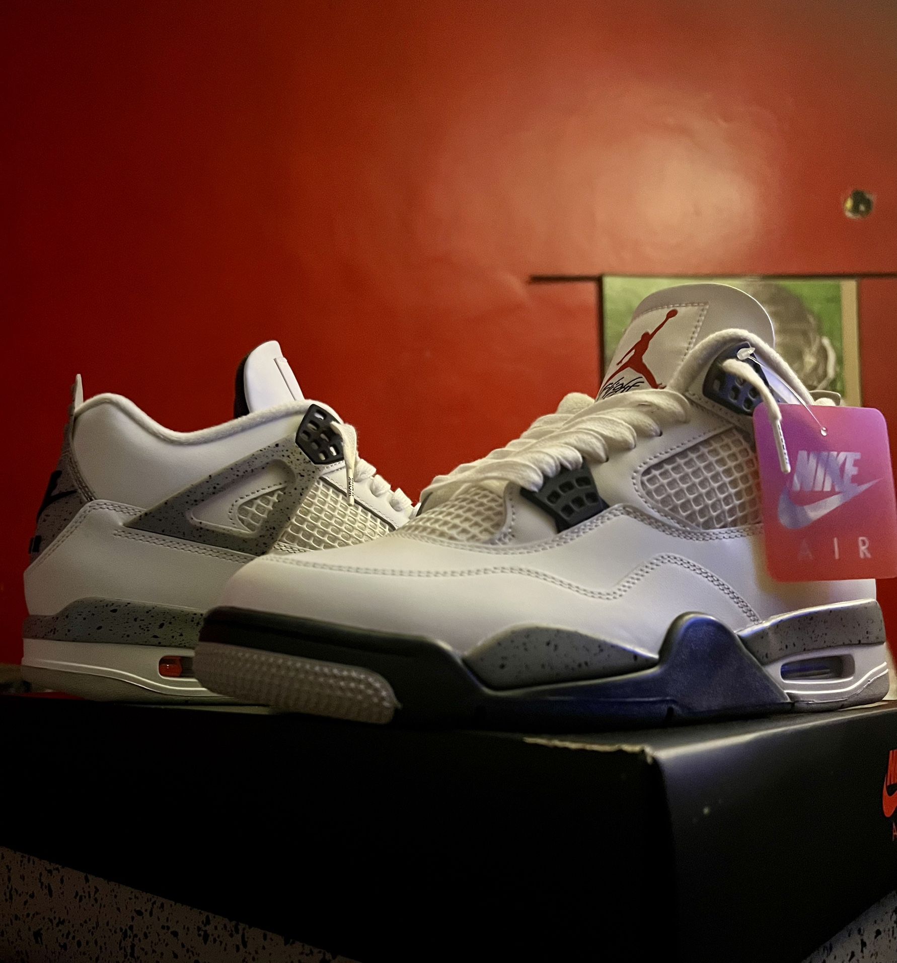 Jordan 4 White Cement New $260 Open to Trades