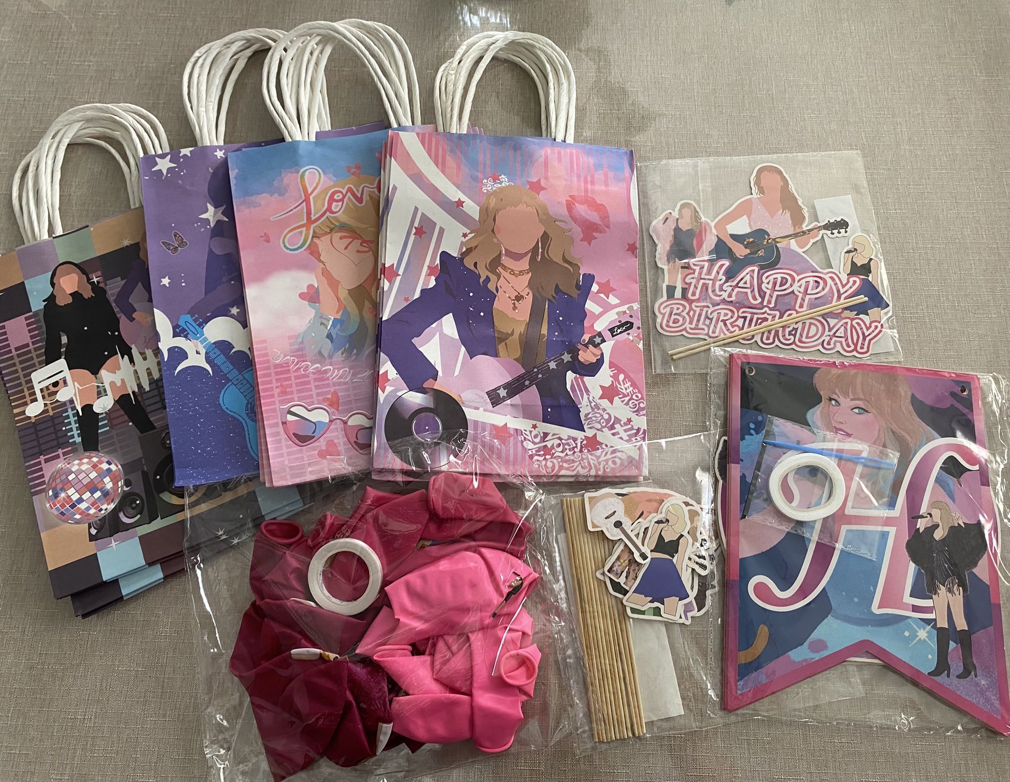 Taylor Swift Birthday Party Supplies