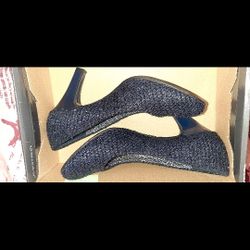 Navy Blue Heels