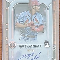 Nolan Arenado Topps Tribute Autogrophed