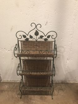 Antique Bathroom Towel Rack