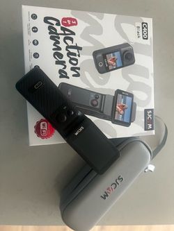 SJCAM C400 3-in-1 4K Action Camera – Like New + Accessories