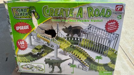 Dino Track Create A Road