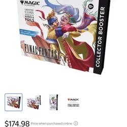 Magic The Gathering Final Fantasy Collector Booster 