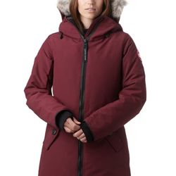 MINT CONDITION!! Canada Goose Rosemont Down Parka-Color Bordeaux  (Size M)