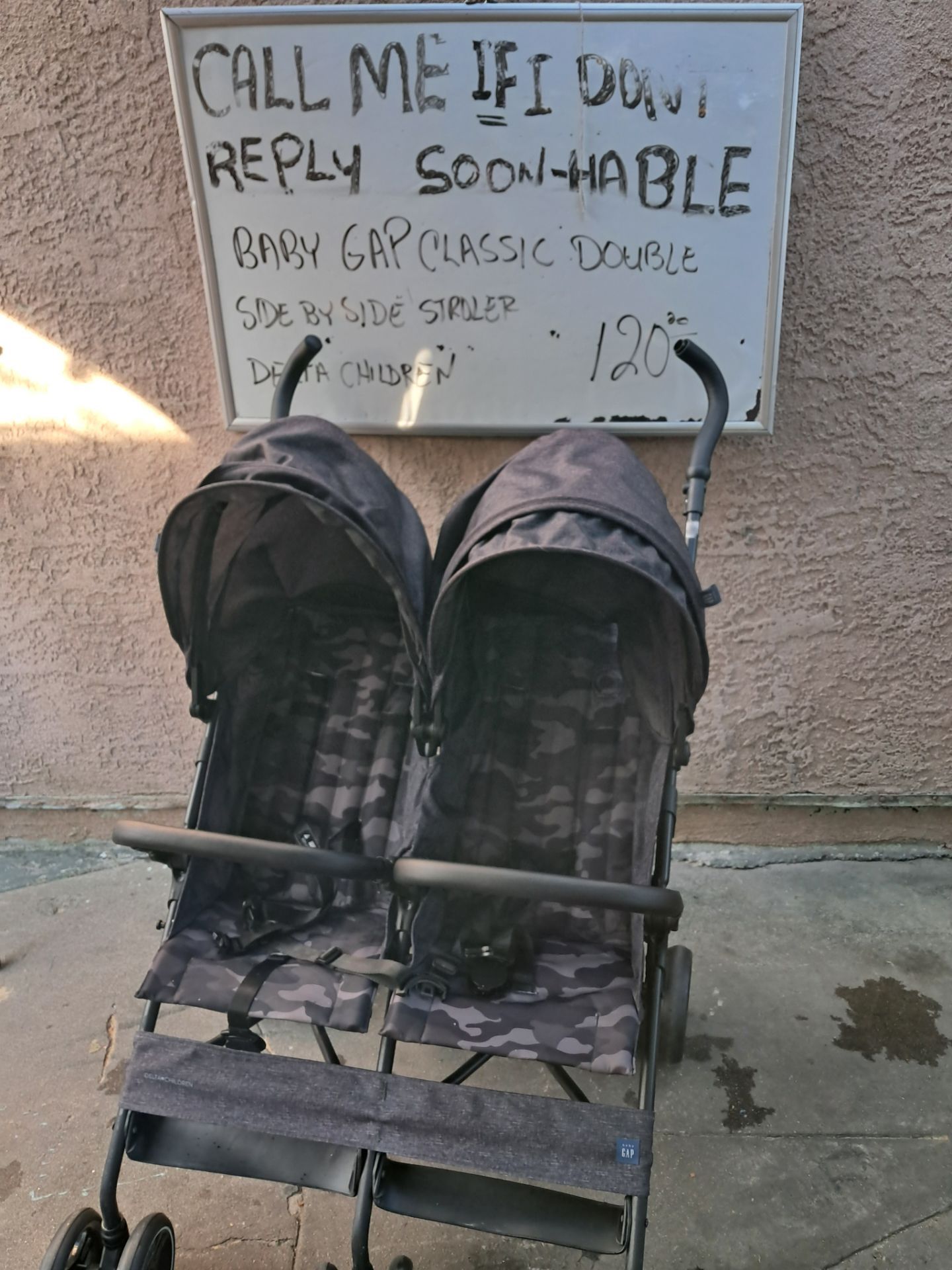 GAP Double Stroller