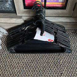 Plastic Black Hangers