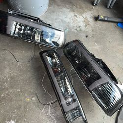 99-02 Silverado Headlights