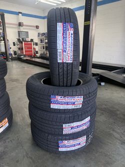 215/70/15 AMERICAN ROAD - 4 New Tires - Installed and Balanced - 50,000 Miles Warranty