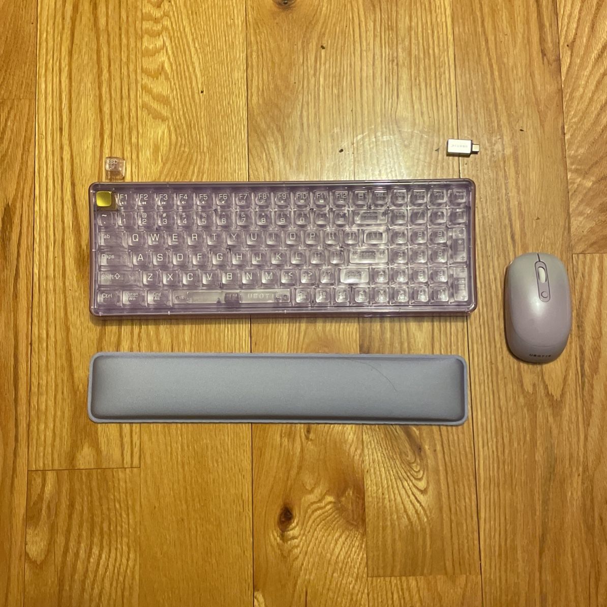 PURPLE wireless Keyboard 