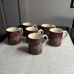 Raymond Waites Cornucopia mugs - set of 6