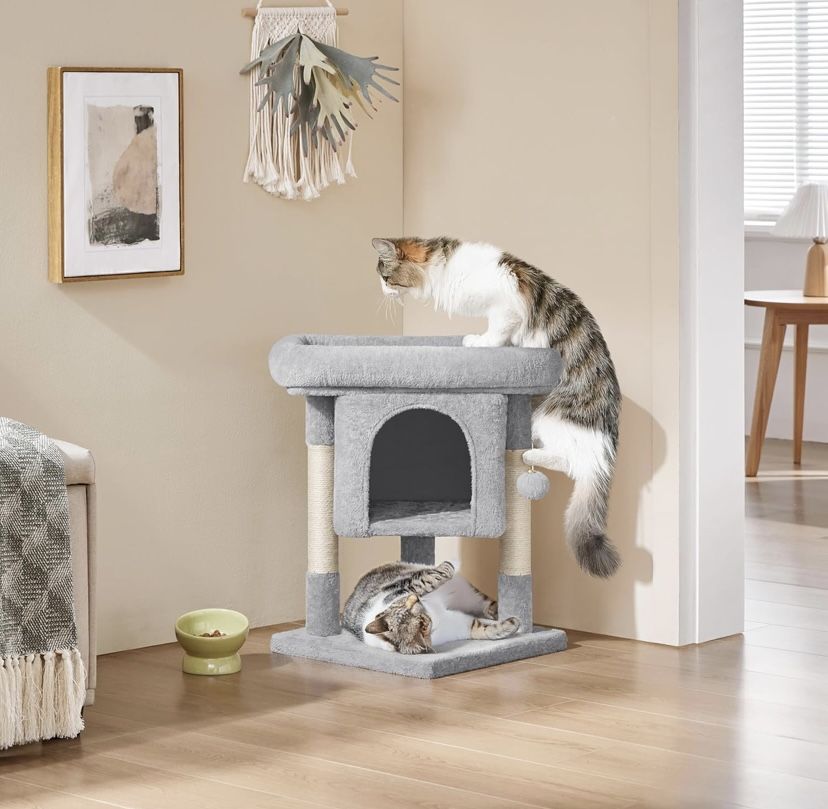Light Gray Cat Condo 592653