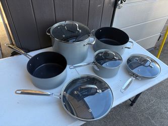Nuwave 10-Piece Ceramic Non-Stick Cookware Set