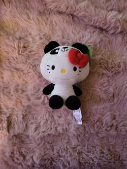 Hello Kitty  Panda Wildlife Plush