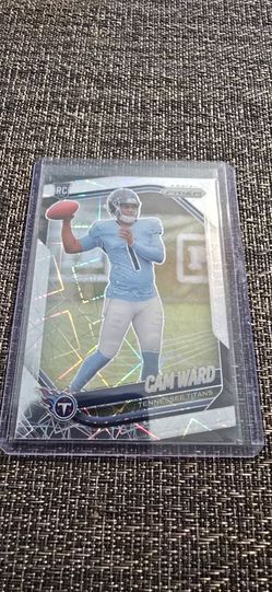 Panini 2025 Prizm Cam Ward Tennessee Titans Rookie Prizm Parallel #352