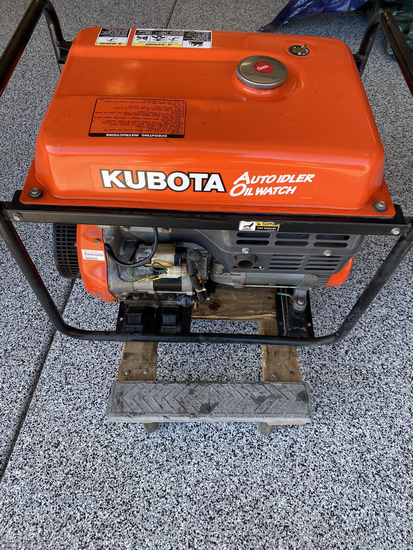 Kubota 6500w Generator