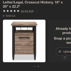 Single Drawer File Cabinet