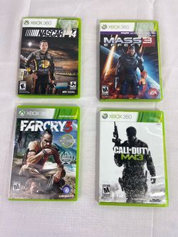 4 Xbox 360 Games