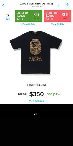 MCM•BAPE (READ DESCRIPTION)