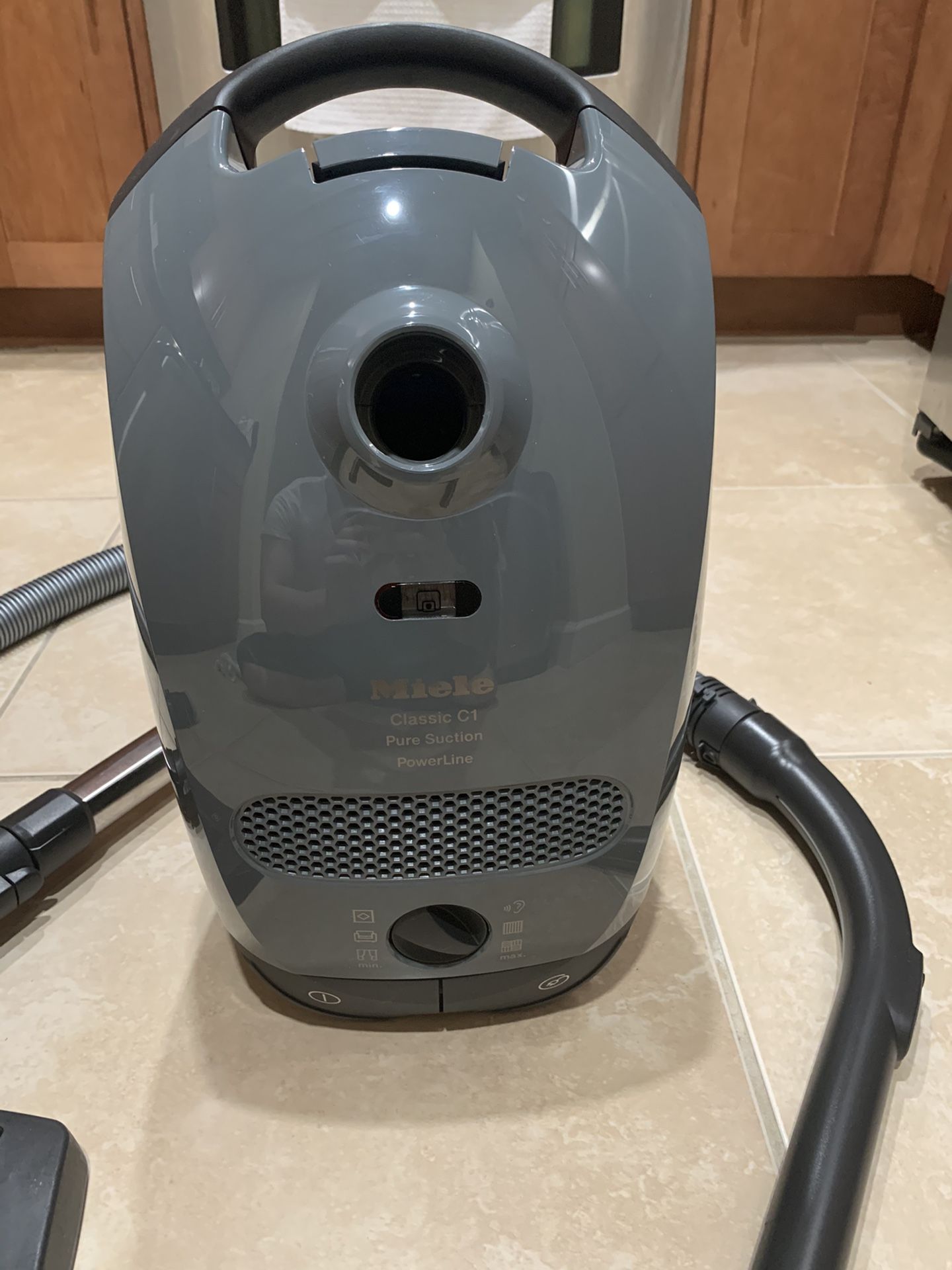 Miele Grey Classic C1 Pure Suction Canister Vacuum Cleaner for Sale in