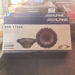 ALPINE 6 1/2 DOOR SPEAKERS