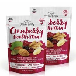 Nature's Garden Cranberry Health Mix 22 oz (2 Pack) Kosher Gluten Free & Non-GMO