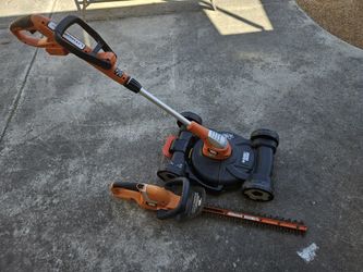Black & Decker electric lawn and hedge trimmer