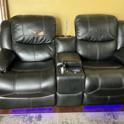Double Recliner Chair