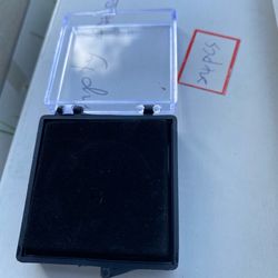 1 5/8" Clear Plastic Lapel Pin boxes