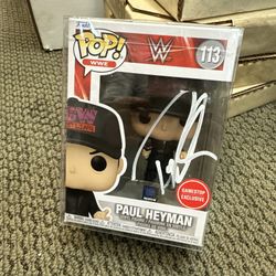 Paul Heyman WWE Autograph Pop