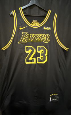 LeBron James Authentic 2020 Black Mamba Jersey