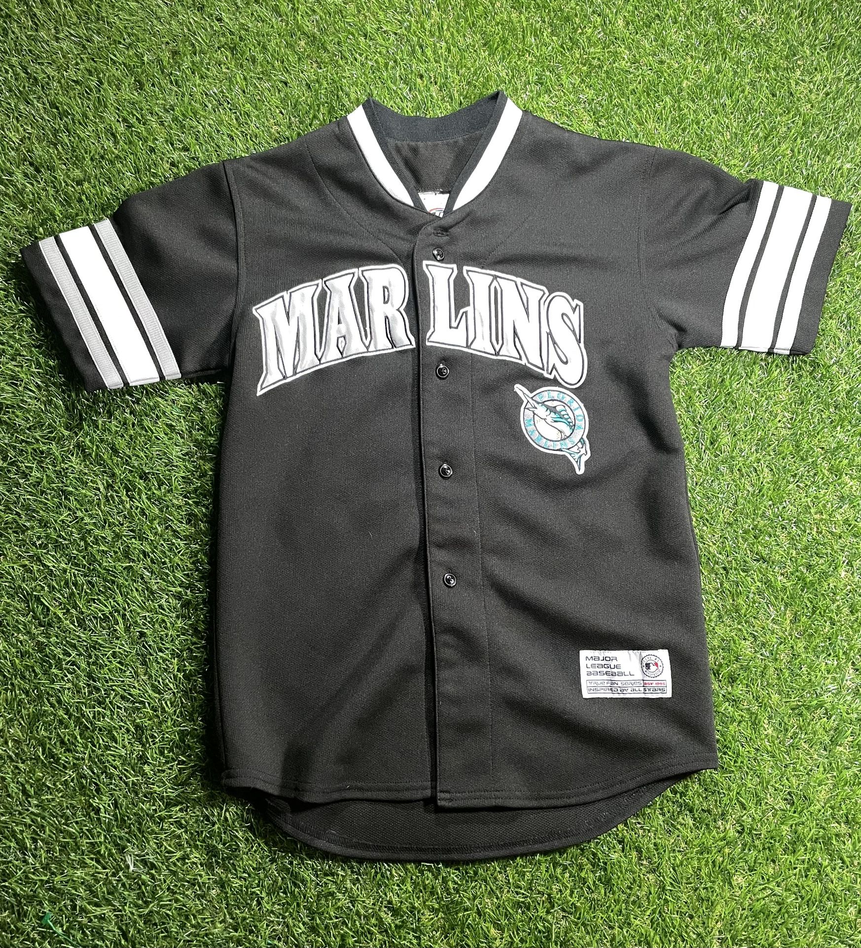 Dontrelle Willis Florida Marlins Jersey Youth M Black True Fans