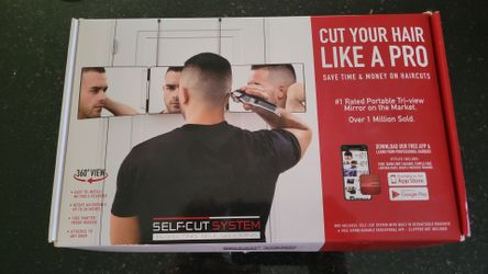 Haircut self cut system