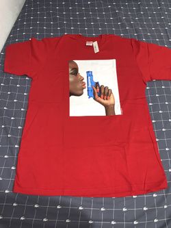 Supreme Water Pistol Tee Red Size Medium