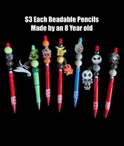 Character Beadable Pencils