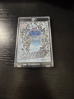 2025 Topps Signature Class Shattered Drake Maye Patriots Case Hit #S-19