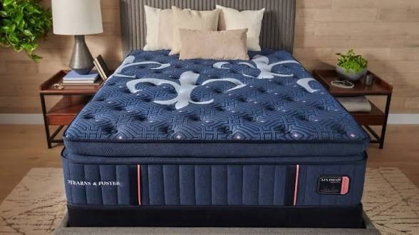 Stearns & Foster Lux Estate Elite Medium Pillow Top Queen Mattress 16" New 2024