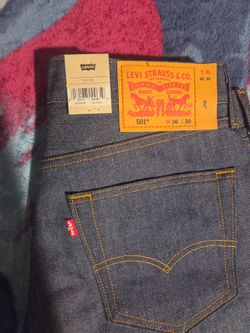 501 Grey levi jeans 36×30