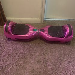Chrome Pink Hover Board 