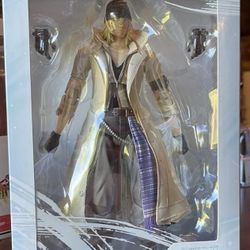Play Arts Kai Final Fantasy XIII Snow Villiers Action Figure Game Ps Shiva Rpg Z