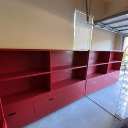 Custom Made Commercial Shelfs and Drawers Cabinets 