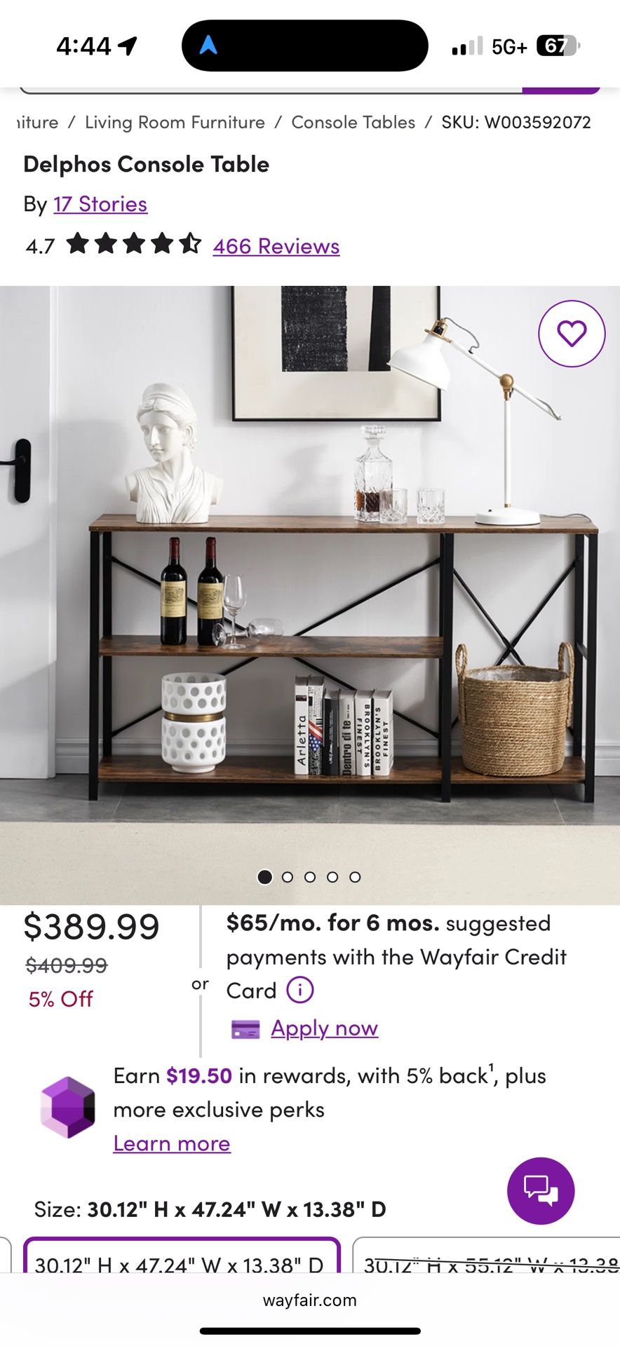 Console Table