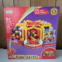 LEGO 80108 Seasonal: Lunar New Year Traditions Set 1066 pcs