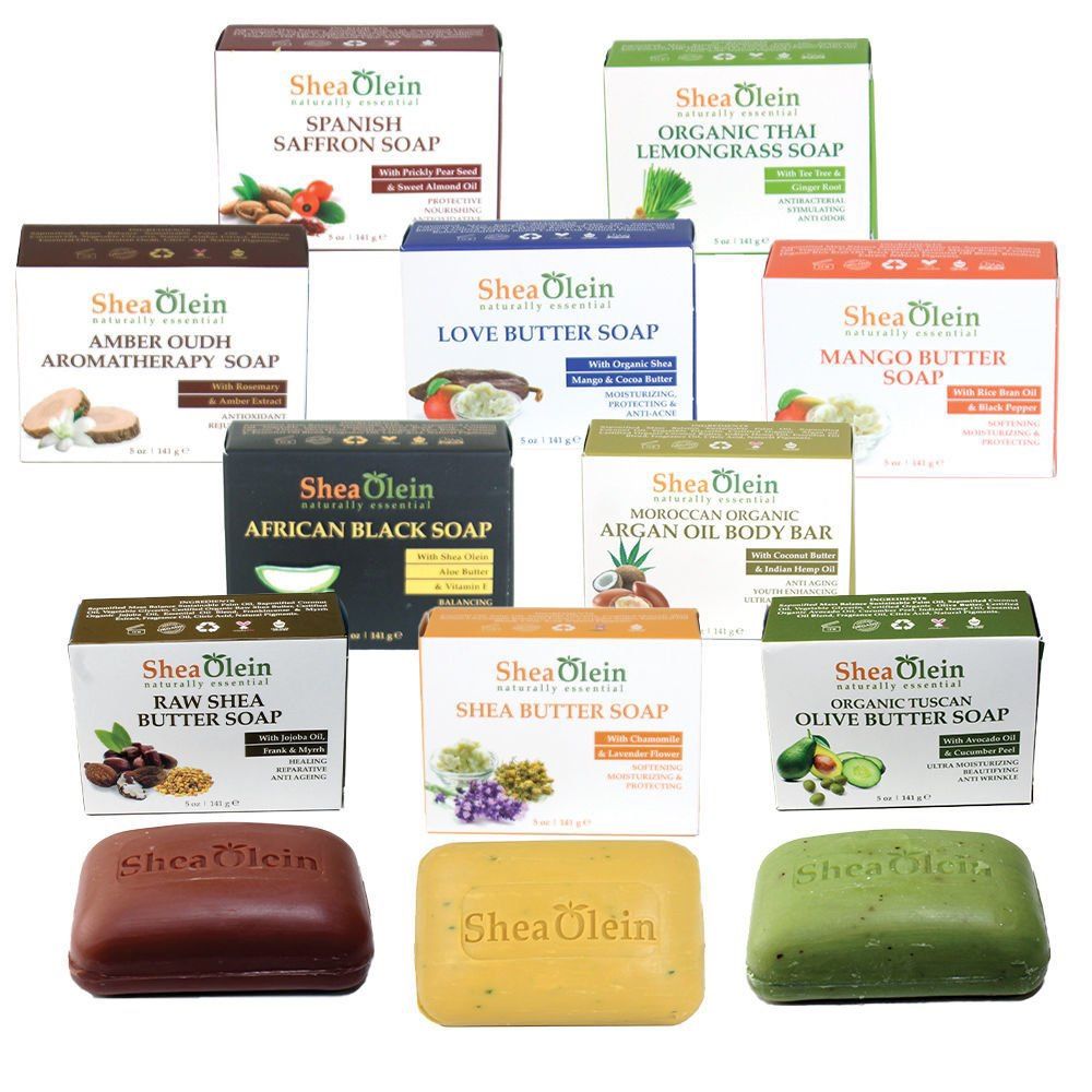 Shea Olein Soaps 6pk