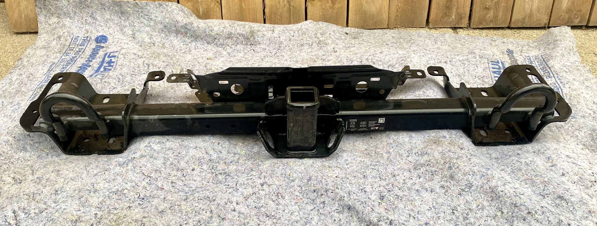 2015 - 2024 FORD F-150 REAR BUMPER TRAILER HITCH BAR OEM HL3A19D534AC