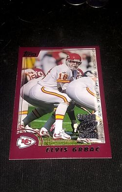 Chiefs football card