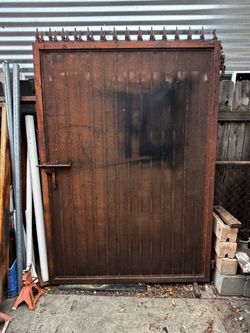 Two Wrought iron gates